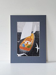 Плакат «Прогулка на яхте»